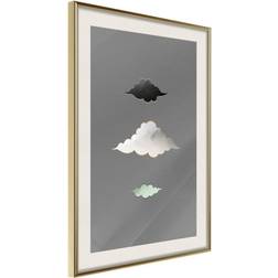 Artgeist Inramad Cloud Family Poster