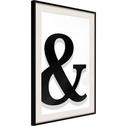 Artgeist Inramad Tavla Ampersand's Shadow 30x45 Poster