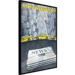 Artgeist Metropolis News Plakat