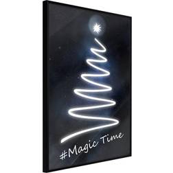 Artgeist Inramad Tavla Bright Christmas Tree Poster