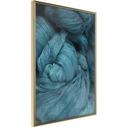 Artgeist Inramad Tavla Blue Skein Poster