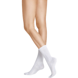 Hudson Relax Cotton Socks - White