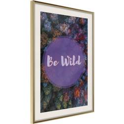 Artgeist Inramad Tavla Find Wildness Poster