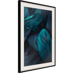 Artgeist Inramad Tavla Evergreen Leaves Poster