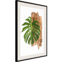 Artgeist Inramad Tavla Leafy Etude 30x45 Poster