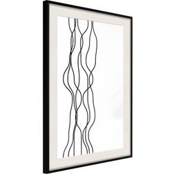 Artgeist Inramad Tavla Wavy Lines Poster