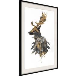 Artgeist Inramad Tavla King of the Forest Poster