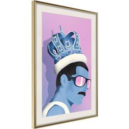 Artgeist Inramad Tavla King of Music 30x45 Guldram Poster