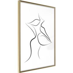 Artgeist Inramad Tavla Passionate Closeness 30x45 Poster