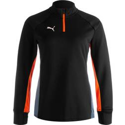 Puma Træningstrøje IndividualBlaze 1/4 Lynlås Sort/Orange Kvinde