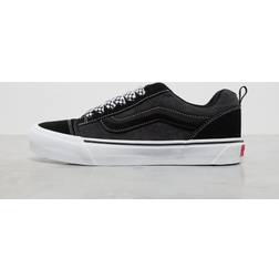 Vans Knu Skool LX Suede Sneakers - Black/Charcoal