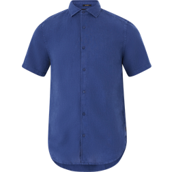 Superdry Studios Casual Linen S/S Shirt Skjorta Twilight Navy