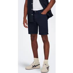 Only & Sons Ply Life Regutwill Shorts Dark Navy