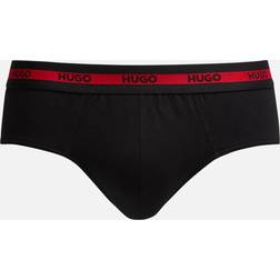 HUGO BOSS Bodywear Three-Pack Cotton-Jersey Briefs