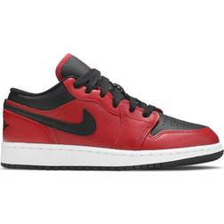 Nike Air Jordan 1 Low Reverse Bred GS - Gym Red/White/Black