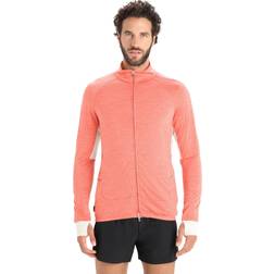 Icebreaker Sportsweatjacke ZoneKnit - Rot