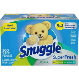 Snuggle Plus SuperFresh Original Fabric Softener Dryer Sheets 200pcs