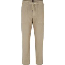 HUGO BOSS Trousers beige