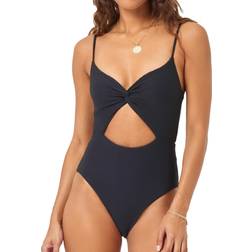 L*Space Kyslee Cutout One Piece Swimsuit Cream