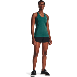 Under Armour Women's HeatGear Racer Tank Top Teal