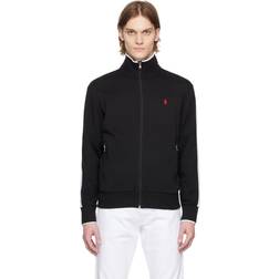 Polo Ralph Lauren Cotton Interlock Track Jacket Black