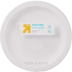 up & up Disposable Plates Heavy Duty 8.5" 55pcs