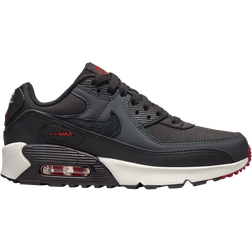 Nike Air Max 90 GS - Anthracite/Black/Team Red/Summit White/White