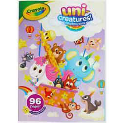 Crayola Uni Creatures Coloring Book with Sticker Sheet