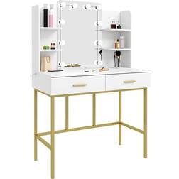 WOLTU MB6077ws Dressing Table 45x90cm