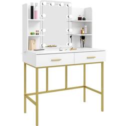 WOLTU MB6077ws Sminkbord 45x90cm