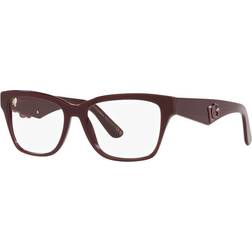 Dolce & Gabbana DG3370 3091 Bourgogne Endast Båge Kvinna