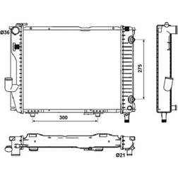 NRF Motorkühler Mercedes 124 E-Klasse