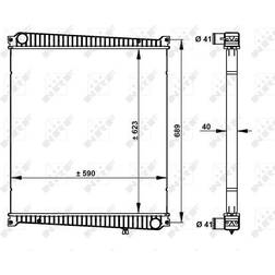 NRF Kylare, motorkylning 59212