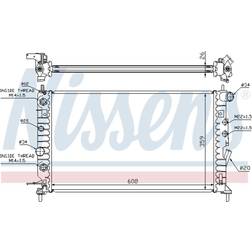 Nissens 63078 Kühler, Motorkühlung