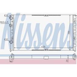 Kylare, motorkylning NISSENS 65290