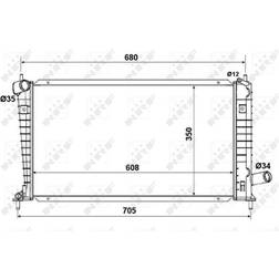 NRF Kylare, motorkylning 53189