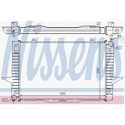 Nissens 65546A radiator, motorkylning