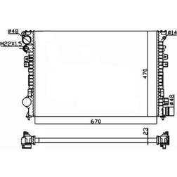 NRF Kylare, motorkylning 58958A