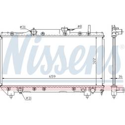 Kylare, motorkylning NISSENS 64838A