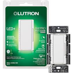 Lutron Maestro 1.25 -Amp White Digital Dimmer