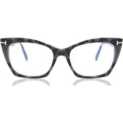 Tom Ford Blue Light Collection FT5709-B in Tortoise Tortoise 54-17-140