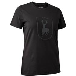 Deerhunter Lady Logo T-shirt, Sort