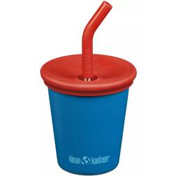 klean-kanteen Kinderbecher mit Sippy- und Strohhalmverschluss 296ml