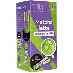Instant tedryck True English Tea Matcha Latte Banana