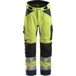 Snickers High-Vis Vinterbukser - Gul/Koksgrå