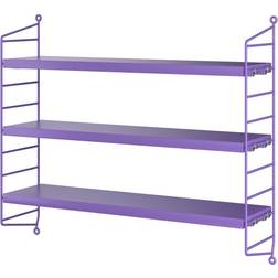 String Pocket Purple Vägghylla 60cm
