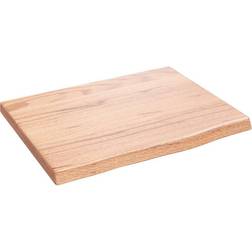 vidaXL 363626 Light Brown Wall Shelf 40cm