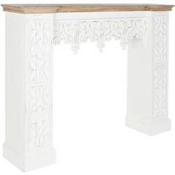 Dkd Home Decor Öppen spis 137,5 x 29,5 x 106,5 cm Gran Trä MDF