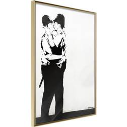 Artgeist Banksy: Kissing Coppers II Plakat