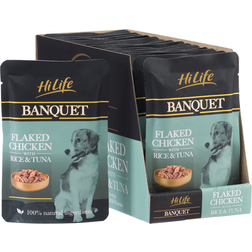 HiLife banquet dog food flaked chicken with rice